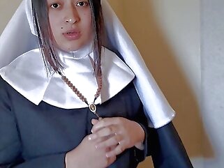sexy Sexy nun sins for the first time nun Xxx Movie